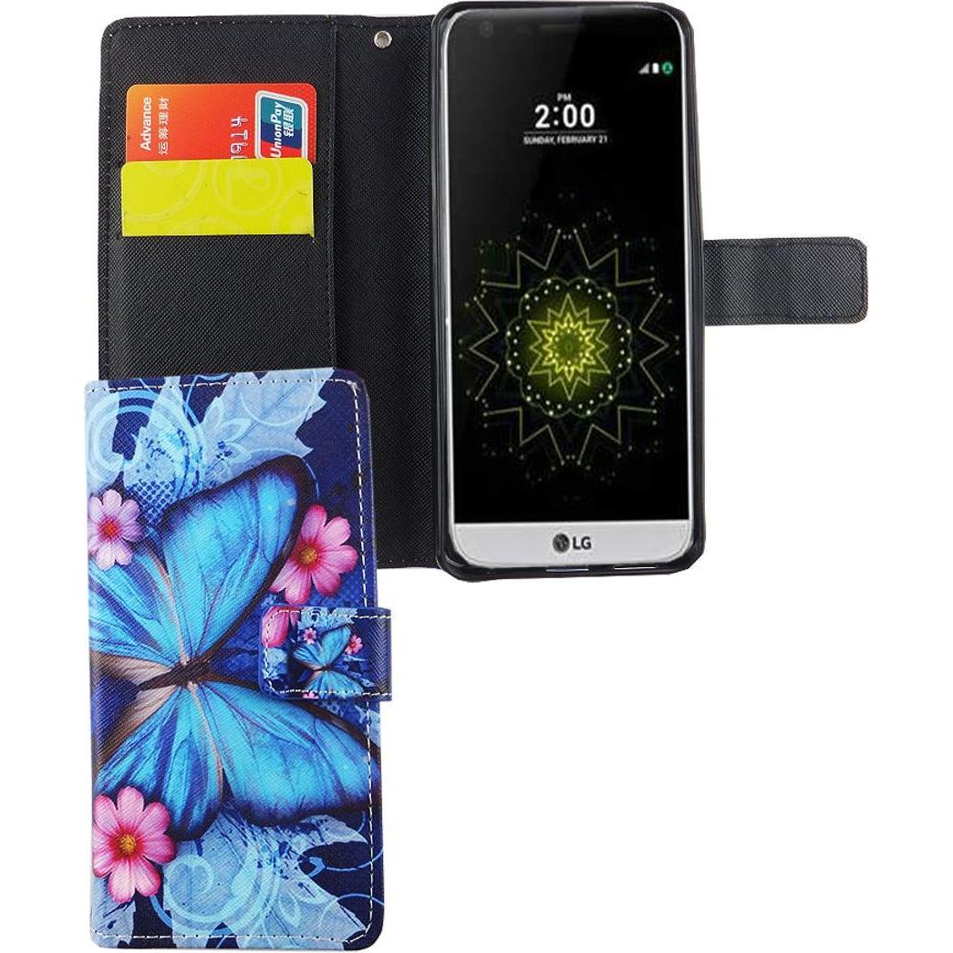 König Design Hülle Handy Schutz für LG G6 Case Cover Tasche Wallet Etui Handyhülle Bumper Neu (LG G6), Smartphone Hülle,...