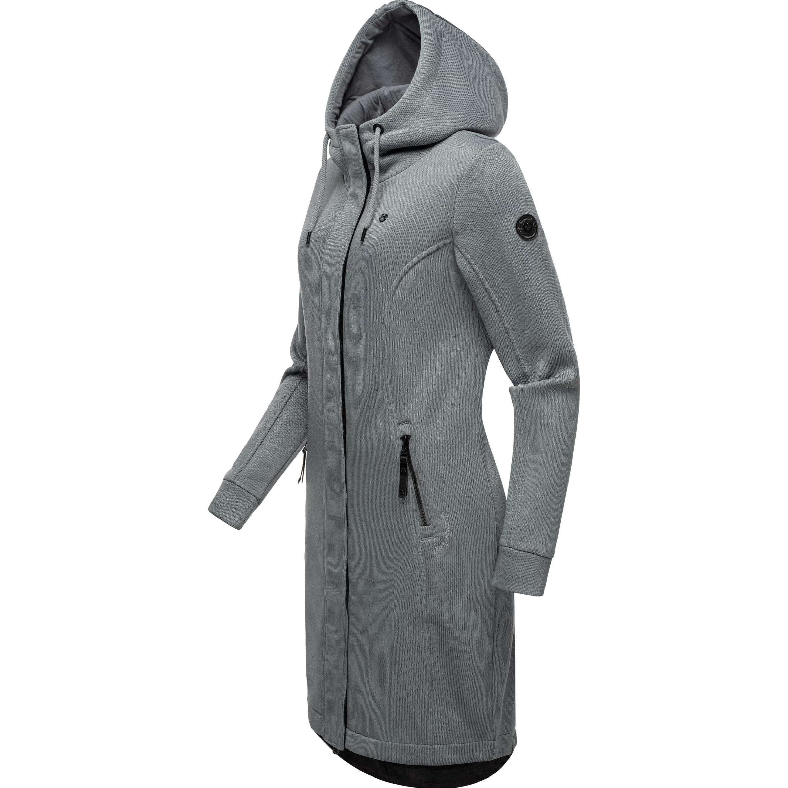 Thumbnail - Ragwear, Damen, Jacke, Letti Long Bonded (S), Grau, S