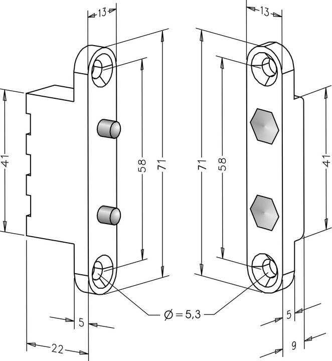 Actual product image effeff Current transformer