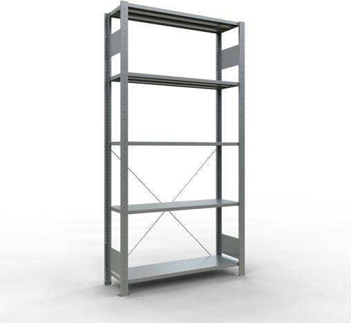 Actual product image Schulte Lagertechnik MULTIplus85 basic racking system with cross braces