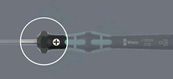 Actual product image Wera Kraftform Micro 12 Electronics 1 (Slotted screws, Torx Plus, Allen screw, Torx (TX), Phillipps cross recess (PH))