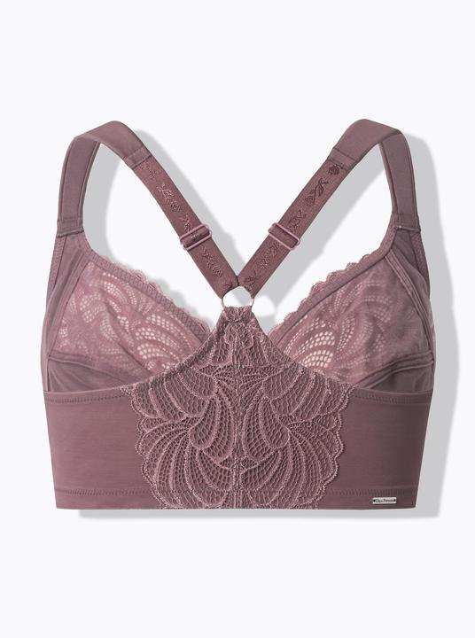 Actual product image Ulla Popken Front Close U-Plunge Underwire Bra (110 E)