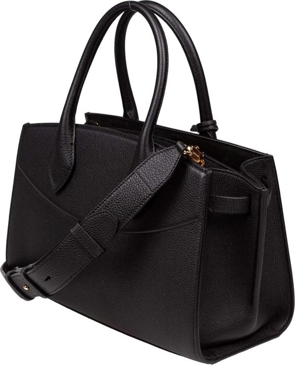 Produktbild Salvatore Ferragamo Ferragamo studio hammered leather handbag, black