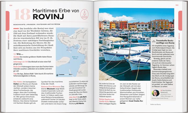 Produktbild Reiseführer Entdecke Kroatien (Deutsch, Anja Mutic, Isabel Putinja, Lucie Grace, 2025)