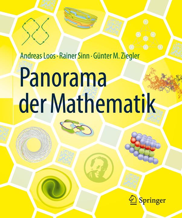 Actual product image Panorama der Mathematik (German, Andreas Loos, Günter M. Ziegler, Rainer Sinn, 2022)