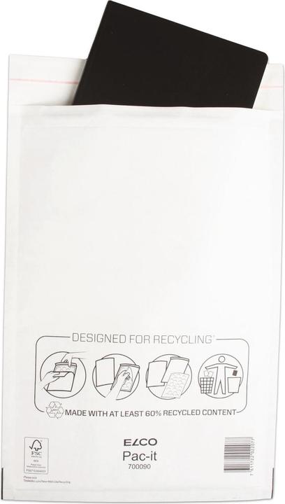 Produktbild Elco Luftpolstertasche 22 x 33 cm Weiss 50 Stück (50 x)
