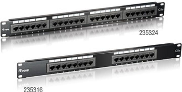 Produktbild equip Patch Panel Schwarz