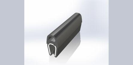 Actual product image RS PRO Sealing strip,PVC,EPDM,insert,21.5,1-4.