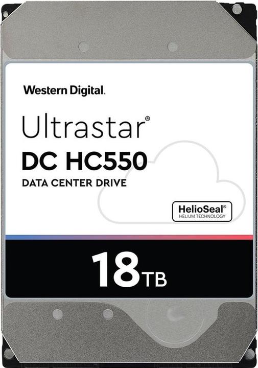 WD Ultrastar DC HC550 (18 TB, 3.5", CMR)