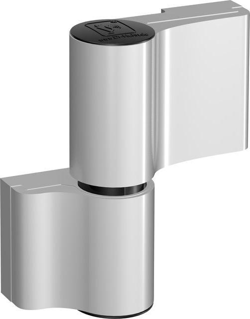Actual product image Dr. Hahn Door hinge 2-piece anodised aluminium