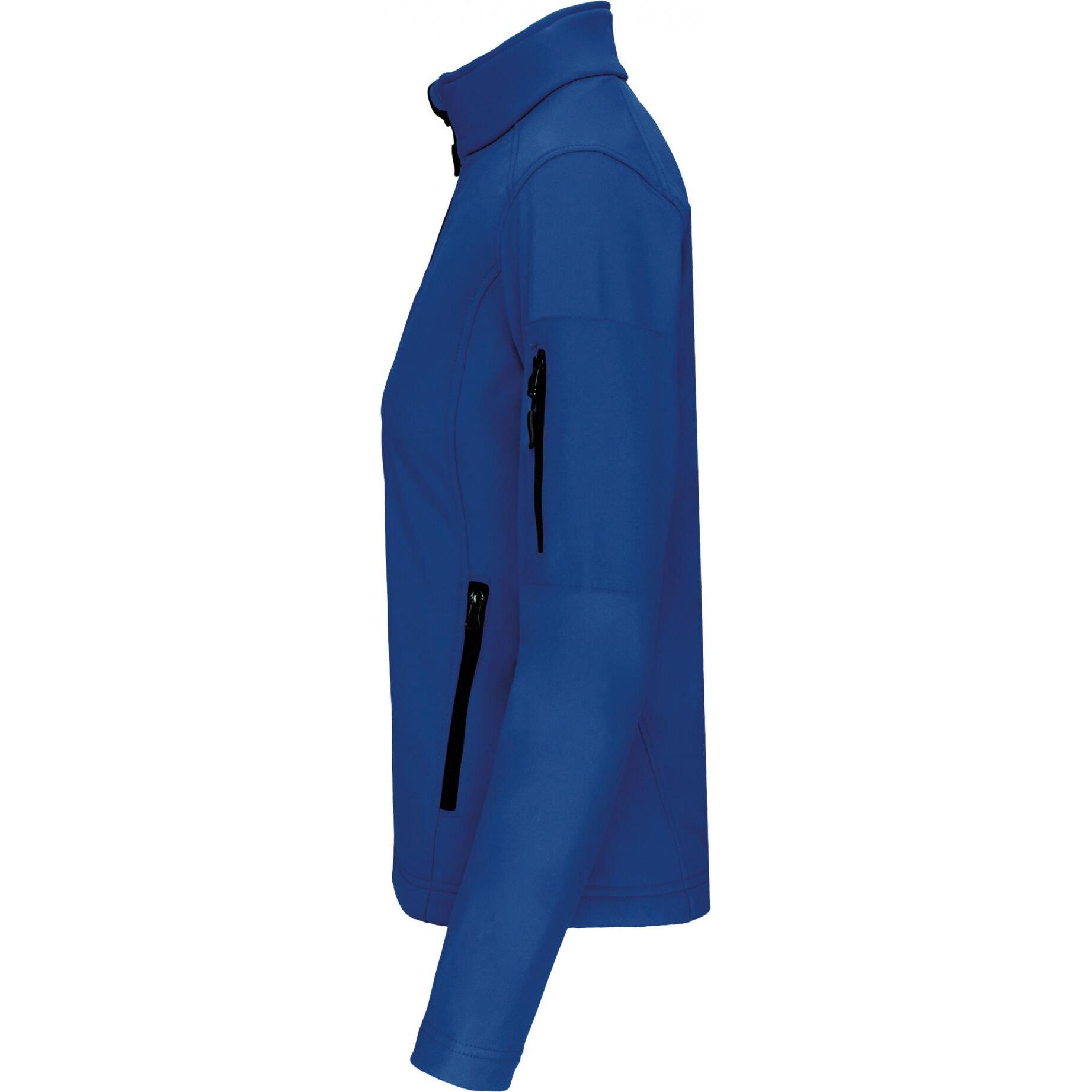 Thumbnail - Kariban, Damen, Jacke, Softshell (4XL), Blau, 4XL
