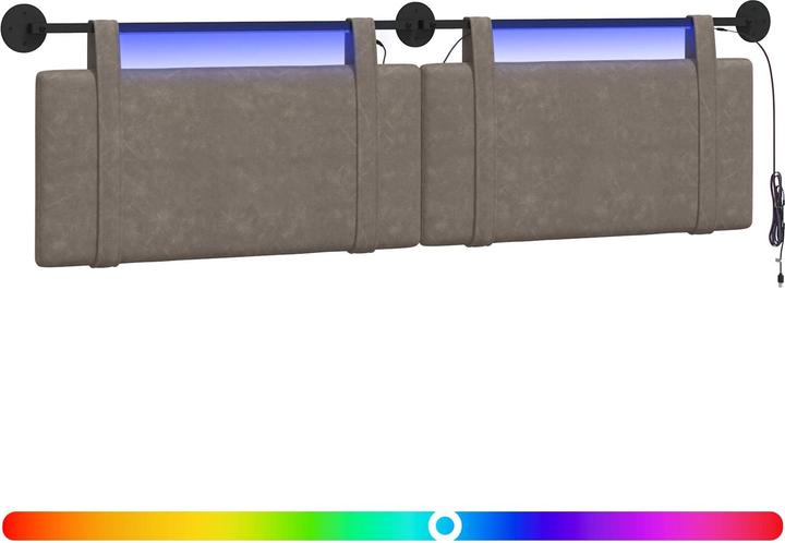 Actual product image vidaXL Modernes Kopfteil (190 x 55 x 5 cm)