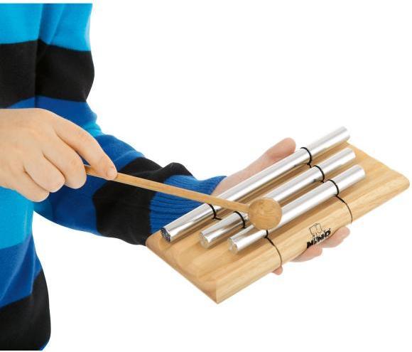 Produktbild Meinl Klangstäbe Nino 580 Energy Chimes 3 Töne mit Tuch