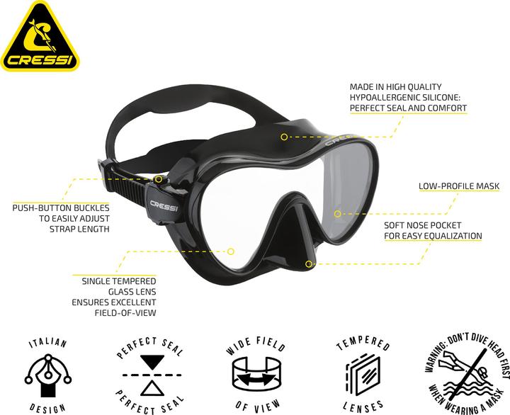 Immagine prodotto Cressi F1 + Supernova Dry