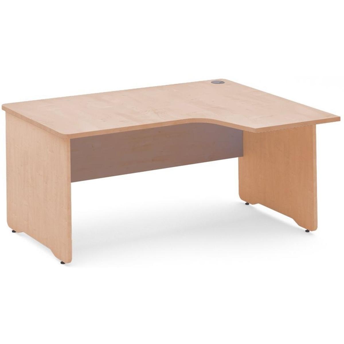 Rocada, Schreibtisch, Schreibtisch Work L-Form rechts BxTxH 160x120x72cm melaminbeschichtet buche