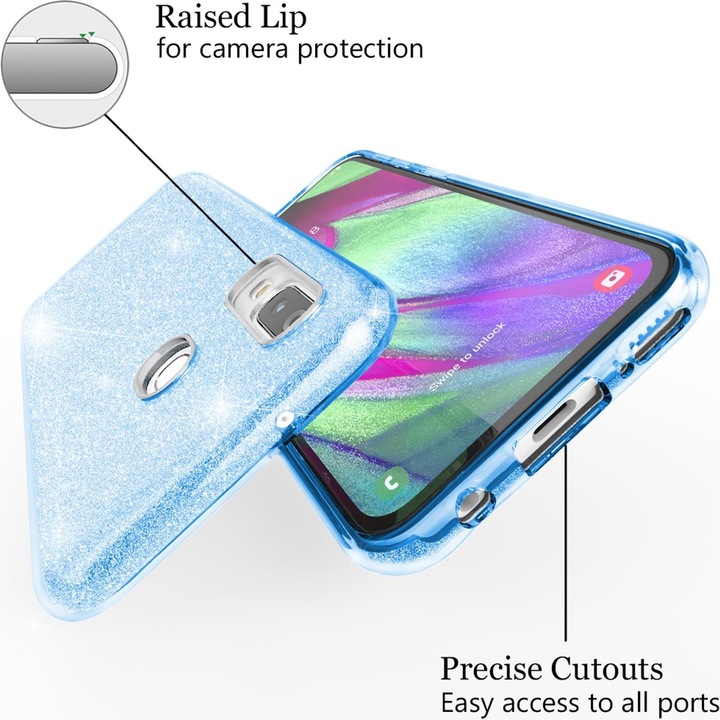 Produktbild Nalia Glitzer Hülle (Samsung Galaxy A40)