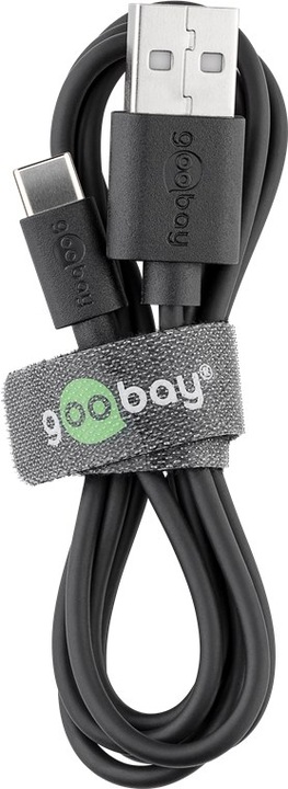 Actual product image Goobay USB-A to USB-C cable (3 m, USB 2.0)