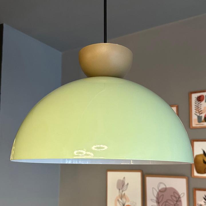 Produktbild Bamyum Lipeo-BeigeHut Pendelleuchte Minzgrün (E27)