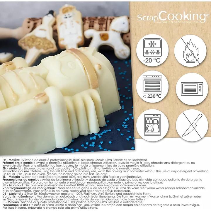 Produktbild ScrapCooking Silikonbackform