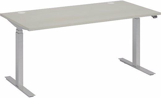 Produktbild FM Büromöbel Schreibtisch BOTTOM-UP silver (1800 x 800 x 620 mm)