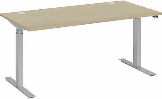 Produktbild FM Büromöbel Schreibtisch BOTTOM-UP silver (1800 x 800 x 620 mm)