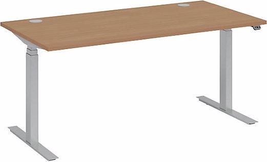 Image du produit FM Büromöbel Bureau BOTTOM-UP argent (160 x 90 x 128 cm)