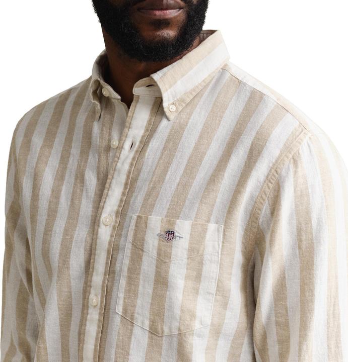 Immagine prodotto GANT Regular Cotton Linen Stripe Shirt (L)