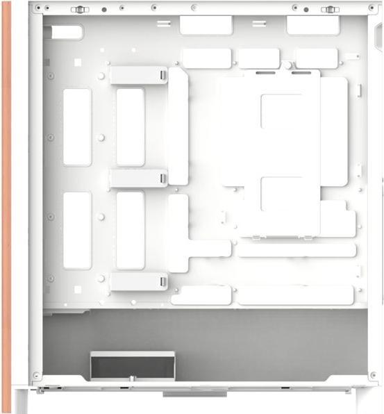 Actual product image Thermaltake Geh S370 WS Midi Tower "Snow" White (ATX, mATX, Mini-ITX)
