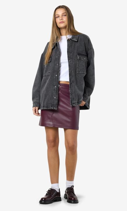 Immagine prodotto Noisy May Gestepptes Denim Overshirt (L)