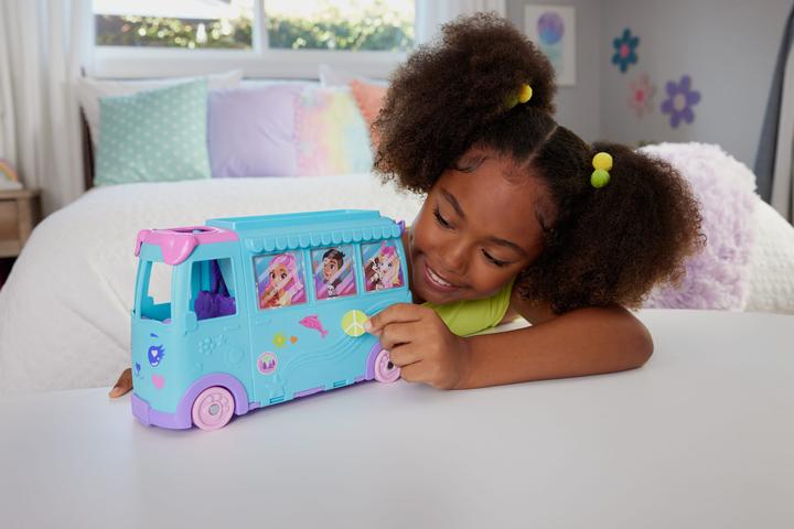 Image du produit Mattel Polly Mini - Τροχοσπιτο Με Ζωακια για 3+ ετών JCC22