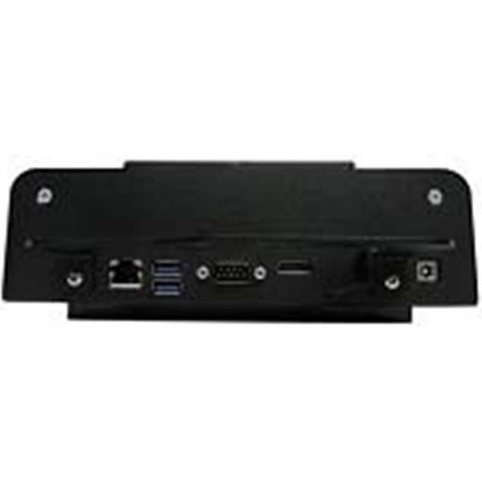 Gamber-Johnson ET50/55 8IN DOCKING STATION, Dockingstation + USB Hub, Schwarz