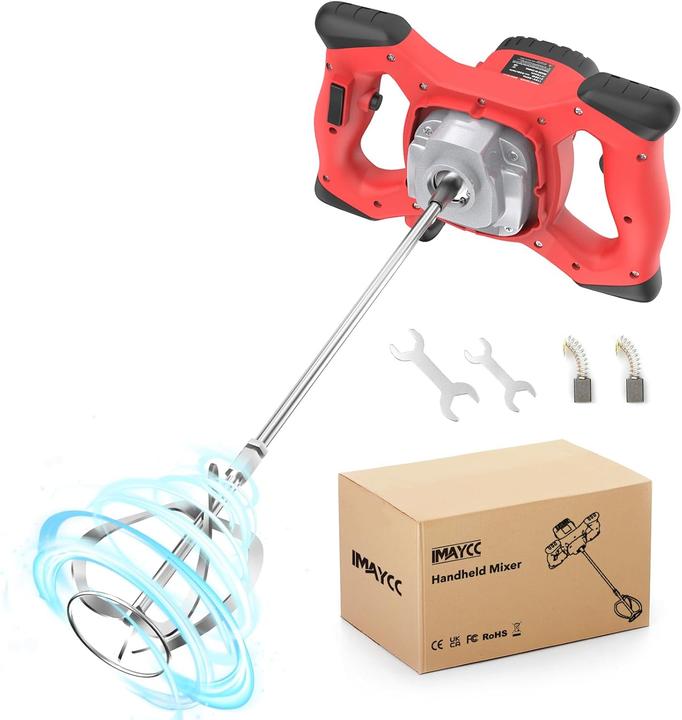 Actual product image Imaycc Concrete mixer, 2100W with M14 mixer adapter