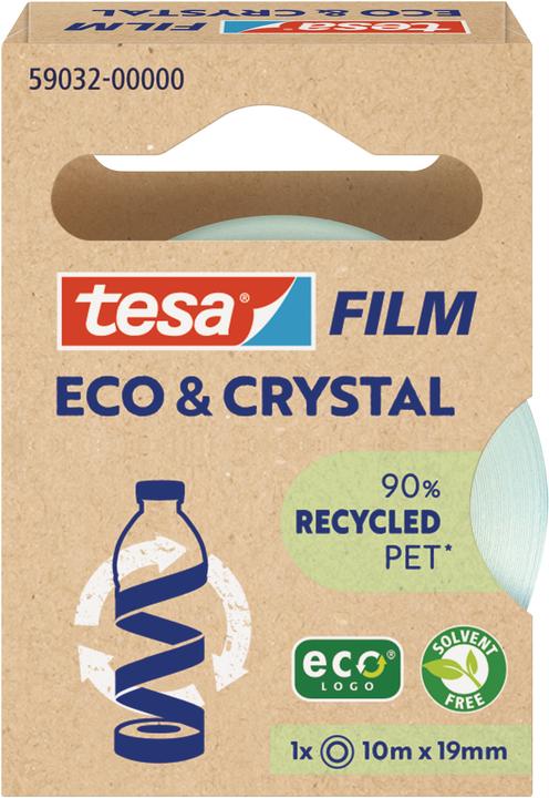 Produktbild tesa tesafilm® ECO & CRYSTAL Klebeband 10m:19mm (19 mm)