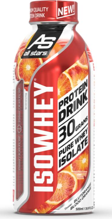 Produktbild All Stars Isowhey® Pure (Blutorange, 1 x)