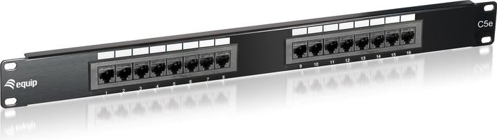 Produktbild equip Patch Panel Schwarz