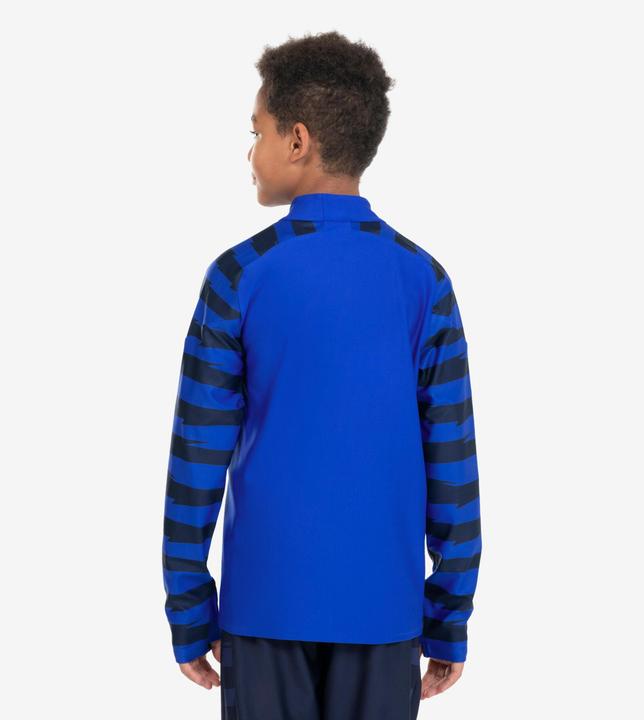 Immagine prodotto Kipsta Felpa da calcio per bambini con 1/2 zip - VIRALTO Kids blu/navy blue (122)