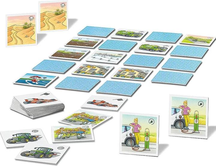 Actual product image Ravensburger Memory - Vehicles (German, 2 - 8 Players)
