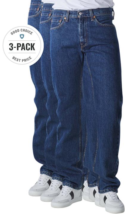 Image du produit Levis 505 Jeans Regular Fit 3-Pack (W31/L36)