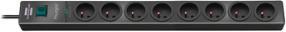 Actual product image Brennenstuhl Surge protection socket strip hugo! (8x, CEE 7/5, 2 m)