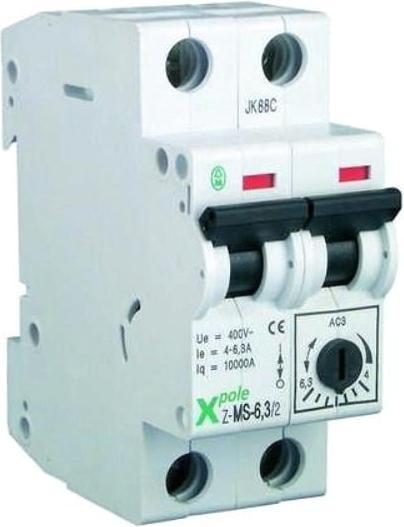 Actual product image Eaton Motor protection switch, 6.3-10 A, 2p 248398