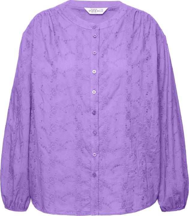 Image du produit Studio Untold Blouse oversize à manches longues ballon, en matière texturée (50, 52)
