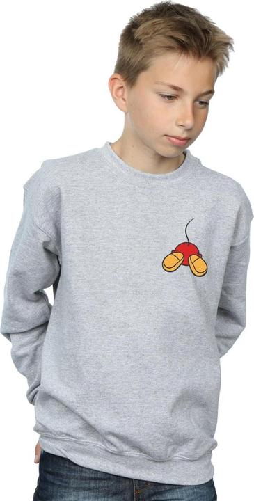 Produktbild Disney Mickey Mouse Backside Breast Print Sweatshirt Jungen (140, 146)