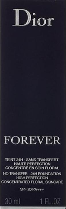 Actual product image Dior Forever No Transfer 24H Foundation (3.5N Neutral)