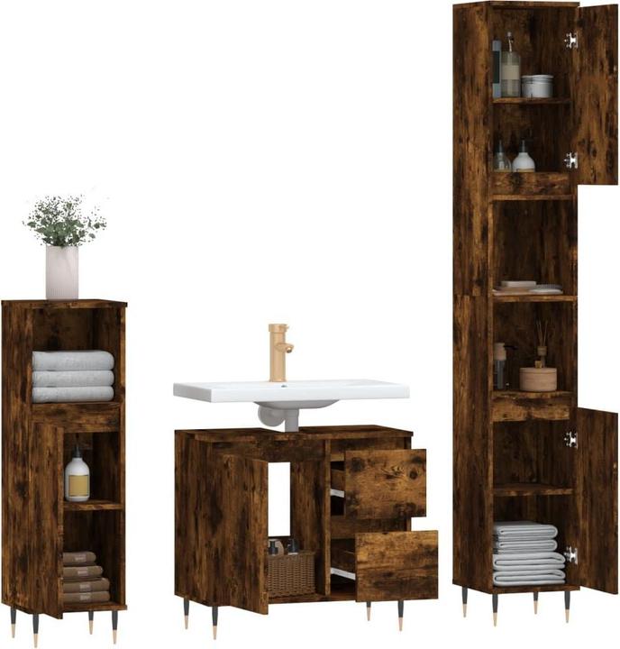 Produktbild vidaXL Badmöbel Set