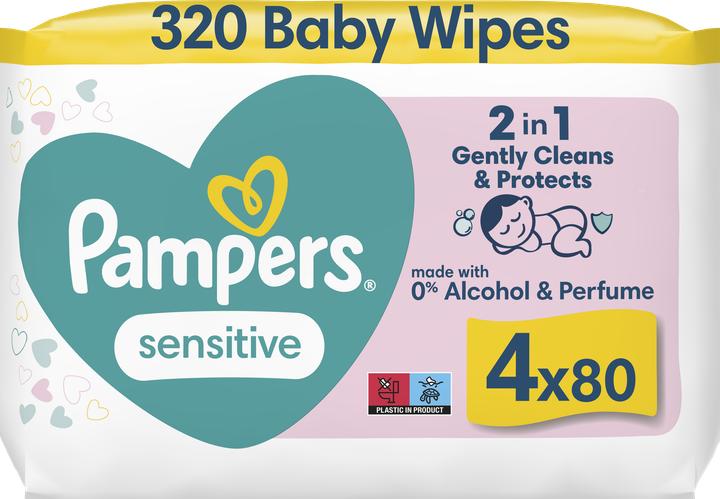 Productafbeelding Pampers Gevoelig (320 Stuk)