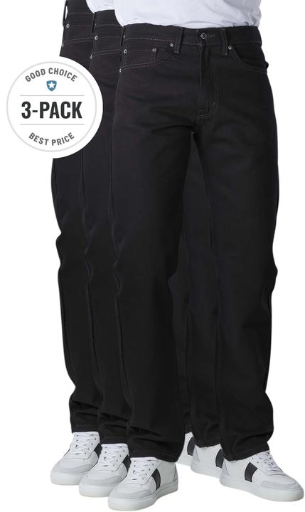 Image du produit Levis 505 Jeans Regular Fit 3-Pack (W32/L36)