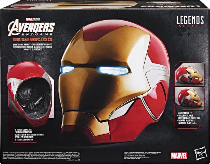 Image du produit Hasbro Avengers : Endgame Marvel Legends Casque électronique Iron Man Mark LXXXV