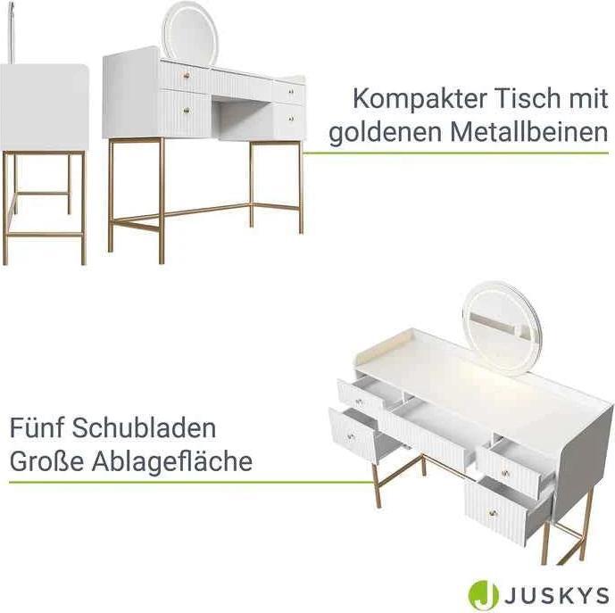 Image du produit Juskys Samira (115 x 40 x 137 cm)