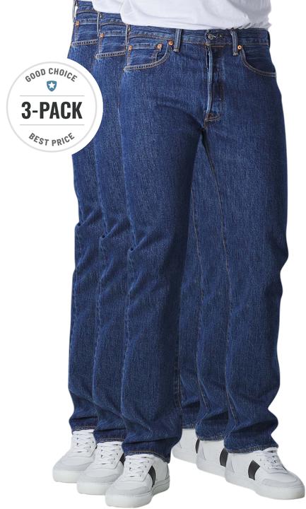 Immagine prodotto Levis Levi's 501 Jeans Straight Fit 3-Pack (W30/L34)