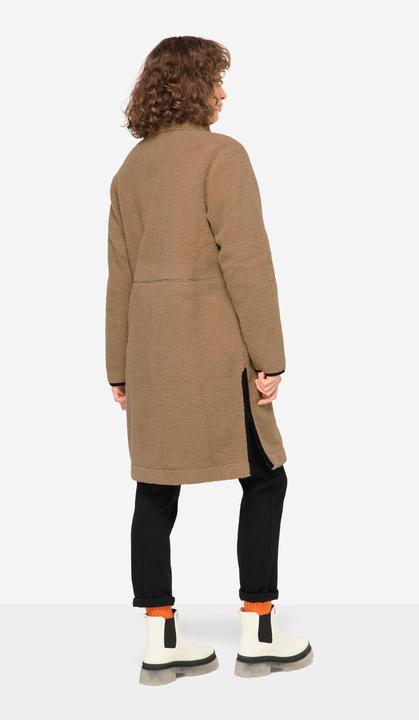 Immagine prodotto Laurasøn Cappotto in pile teddy con collo alto e zip a cursore doppio (L)